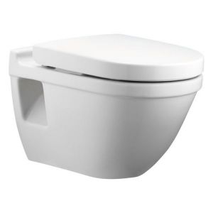 Pressalit 3 voor Sphinx Ravenna 708000-DK8999 toiletzitting met deksel wit *niet meer leverbaar*