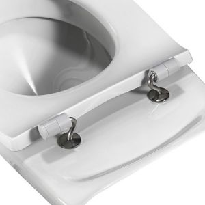 Pressalit Objecta Pro 989011-DF7999 toiletzitting zonder deksel wit polygiene