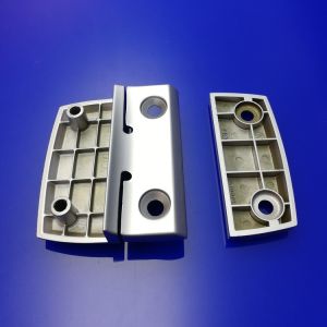 Sphinx VarioPlus 2537365 ( L43361 ) rechter glasbevestiging t.b.v. rails zilver gesatineerd