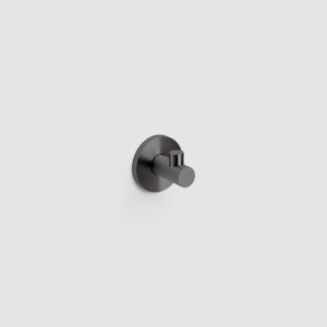 Clou Kaldur CL/09.05063.84 enkele haak gunmetal geborsteld PVD
