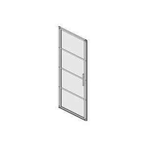 Sealskin Soho SOHO/SW/80/HRZLKSTRP/KF horizontale lekstrip 712mm zwart (korte flap)