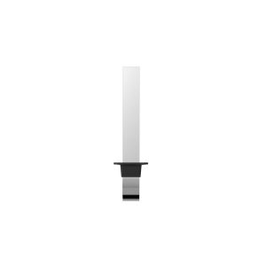 Geesa Craft 911512-02 reserverolhouder chroom