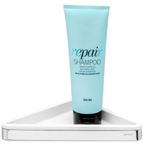 Geesa Frame 918803-02 hoekplanchet chroom/ wit