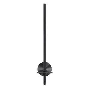 Geesa Opal Brushed Metal Black 917212-09 reserverolhouder zwart metaal geborsteld
