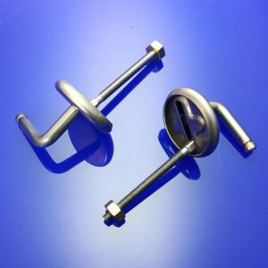 Pressalit B13P999 2000 en T 2 set verstelbare scharnieren chroom