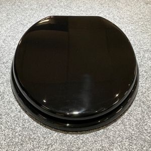 Sphinx Atlantic S8H5A000220 OL-233 toiletzitting met deksel zwart (OUTLET)