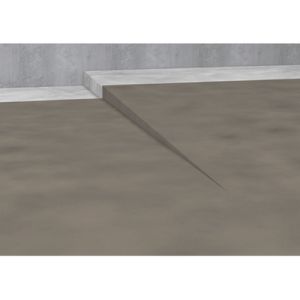 Blanke Aqua Keil 8442840110R afschotprofiel douchevloer 2000x11x40 rechts RVS verchroomd