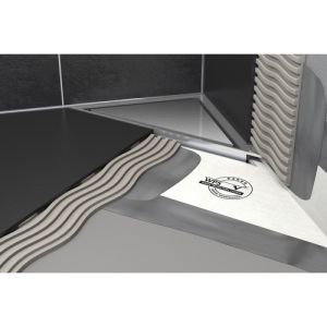 Easy Drain Aqua Jewels Delta AJDEZM doucheput 20x20cm zijuitloop