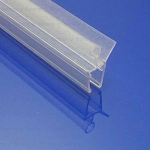 Exa-Lent Universal DS131008 kwartrond helder doucheprofiel 1 flapje 1 rondje 100cm - 8mm