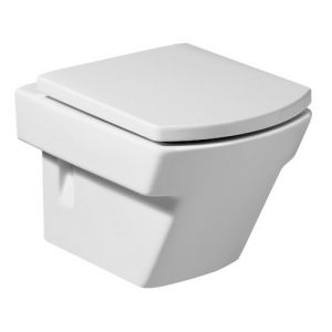 Roca Hall A801622004 toiletzitting met deksel wit