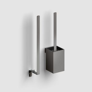 Clou Fold CL/09.04035.84 reserverolhouder gunmetal geborsteld PVD
