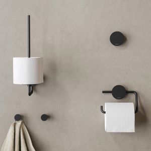 Geesa Opal Black 917212-06 reserverolhouder zwart