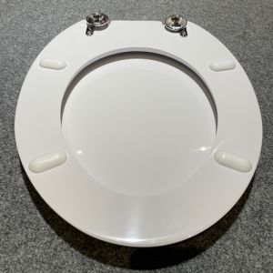 Sphinx Atlantic S8H5A000000 toiletzitting met deksel wit