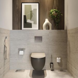 Geesa Craft 911524-02 toiletrolhouder met planchet chroom