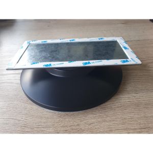 Hipp Design SPV1546 externe losse LED vergrootspiegel 5x zwart voor bevestiging op spiegel