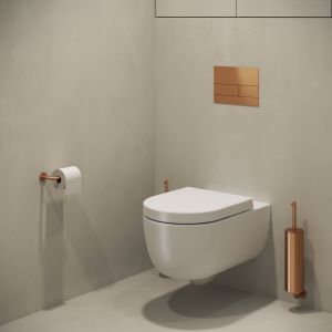 Clou Kaldur CL/09.05041.83 toiletborstelgarnituur wand brons geborsteld PVD