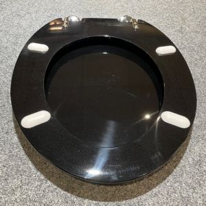 Sphinx Atlantic S8H5A000220 OL-223 toiletzitting met deksel zwart (OUTLET)