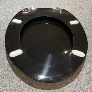 Sphinx Atlantic S8H5A000220 OL-233 toiletzitting met deksel zwart (OUTLET)