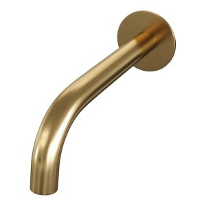 Brauer Edition 5-GG-210 thermostatische inbouw badkraan met drukknoppen SET 03 goud geborsteld PVD