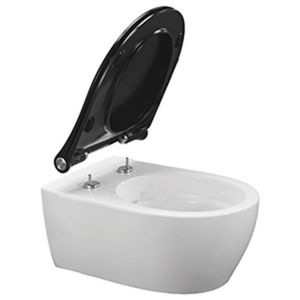 Pressalit Sway D2 994231-DF4999 toiletzitting met deksel mat zwart