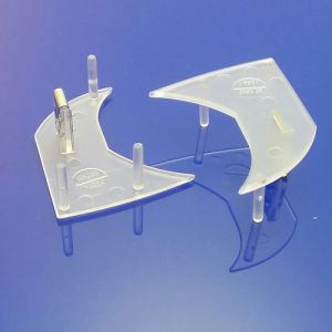 Huppe 1002, 054260 set afdekkapjes tbv magneetprofiel *niet meer leverbaar*