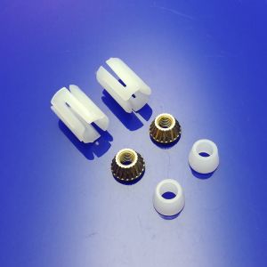 Geberit 597112000 set van 2 pluggen voor scharnieren toiletzitting