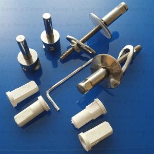 Geberit 598138000 set scharnieren voor wc-zitting, bevestiging van boven