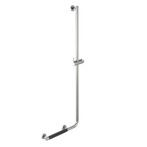 Geesa Comfort & Safety 915825-62-R douchestang met wandbeugel-R chroom