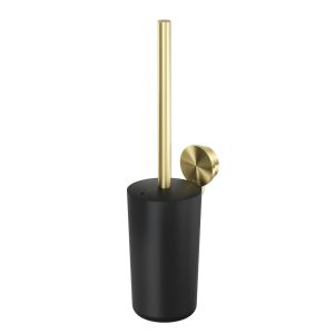 Geesa Opal Brushed Gold 917211-07 toiletborstel met houder goud geborsteld