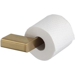 Geesa Shift Gold Brushed 919909-07-R toiletrolhouder zonder klep (rechts) geborsteld goud