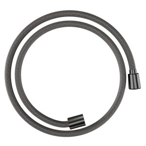 Hansgrohe 28220340 Designflex doucheslang textiel 125cm geborsteld zwart chroom