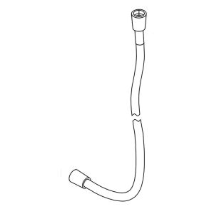 HSK Shower & Co! E98515-17-41 doucheslang 150cm chroom