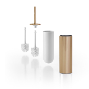 Inda MY Love AV014ABZ toiletborstelgarnituur wand brons