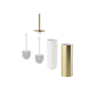 Inda MY Love AV014AGB toiletborstelgarnituur wand mat goud 