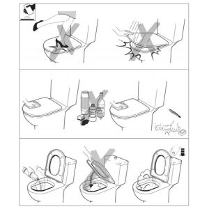 Roca Access A801230004 toiletzitting met deksel wit