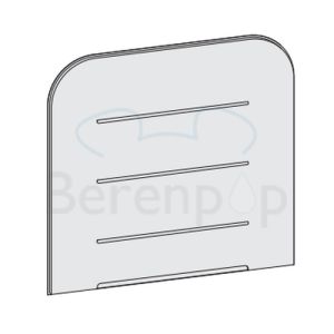 Etac Relax 81704060 soft rugleuning wit