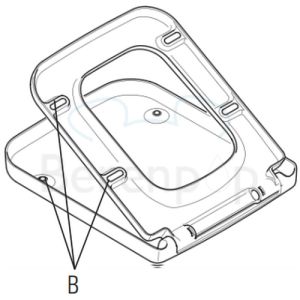 Villeroy en Boch (Omnia) Architectura 9M606101 toiletzitting met deksel wit