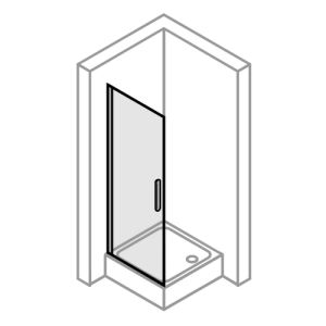 Huppe 501 Design pure - Design elegance, 025347 deurlager