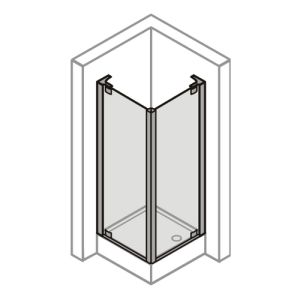 Huppe 1002, 054203 verticale afdichtingsstrip *niet meer leverbaar*