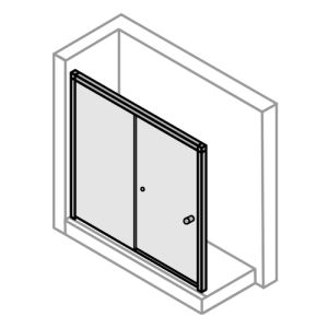 Huppe 501 Design, 061855 dorpelprofiel *niet meer leverbaar*