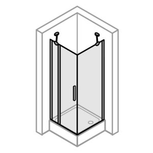 Huppe Design elegance - Design pure, 027901 stabilisatiebeugel 500mm