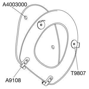 Pressalit Colani R36000-B83999 toiletzitting met deksel wit