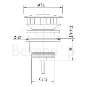 San4U 2502035 One Pack Mini-Block (rechts) fonteinset wit keramiek/ chroom