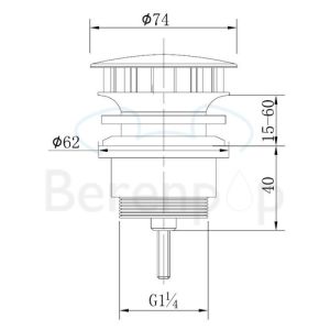 San4U 2508401 One Pack Queen (links) fonteinset wit keramiek/ chroom