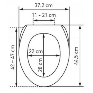 Diaqua Paris 3D 31171011 toiletzitting met deksel 3D motief Web