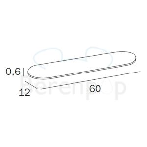 Inda Colorella R11700002 glasplaat transparant helder glas