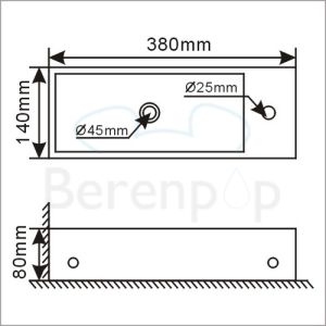 San4U 2509401 One Pack Queen (rechts) fonteinset wit keramiek/ chroom