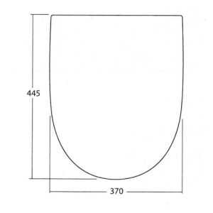 Sphinx 300 Rimfree S8H51204000 toiletzitting met deksel wit *niet meer leverbaar*