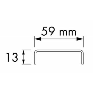 Easy Drain Compact 30 Modulo Stone EDM1NAT70030 douchegoot 70cm zijuitloop