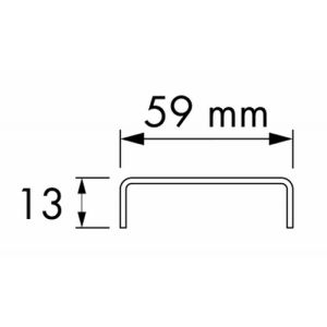 Easy Drain Compact 50 Modulo Stone EDM1NAT90050 douchegoot 90cm zijuitloop